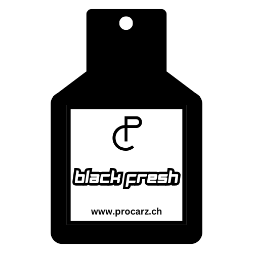 black fresh Duftanhänger